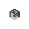 .82 Carat Salt And Pepper Rose Cut Hexagon Diamond