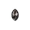 .89 Carat Black Double Cut Marquise Diamond