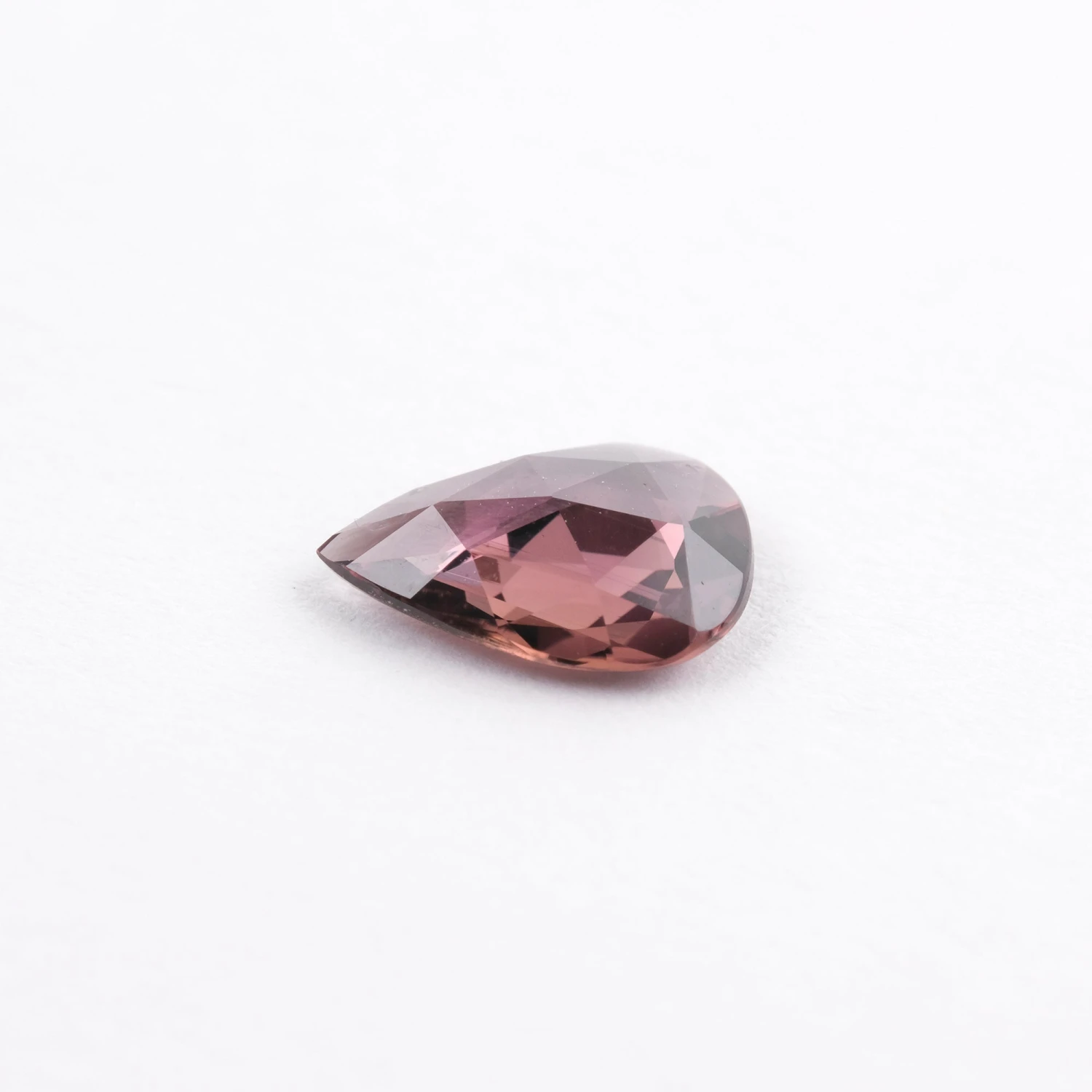 .95 Carat Tri-Color Double Cut Pear Sapphire - Image 2