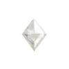 1.02 Carat Icy White Rose Cut Lozenge Diamond
