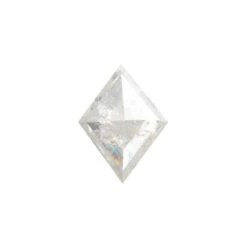 1.02 Carat Icy White Rose Cut Lozenge Diamond