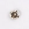 1.19 Carat Salt And Pepper W/ Warm Tones Brilliant Cut Round Diamond
