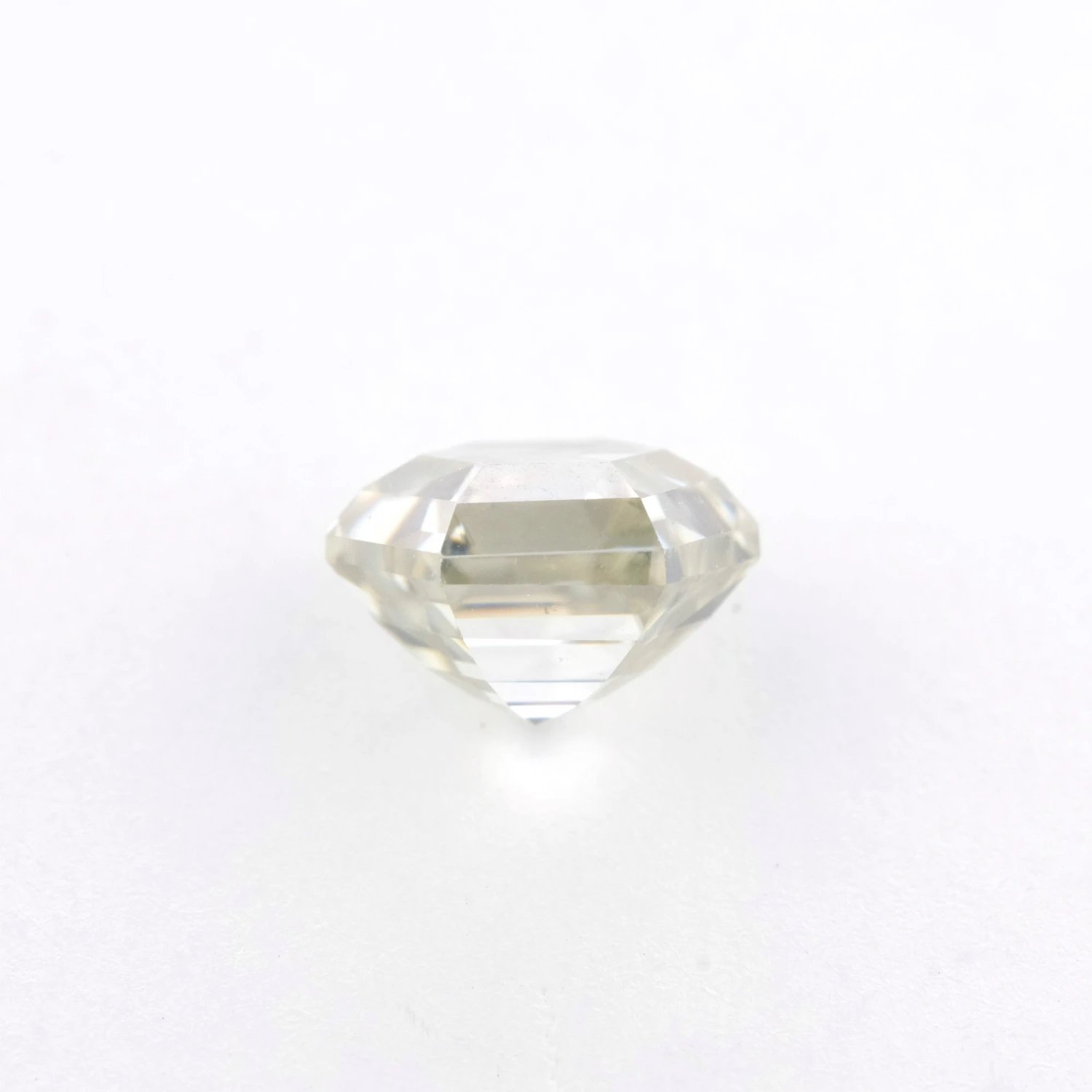 1.35 Carat Warm Toned Step Cut Hexagon Moissanite - Image 3
