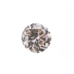 1.38 Carat Salt And Pepper Brilliant Cut Round Diamond