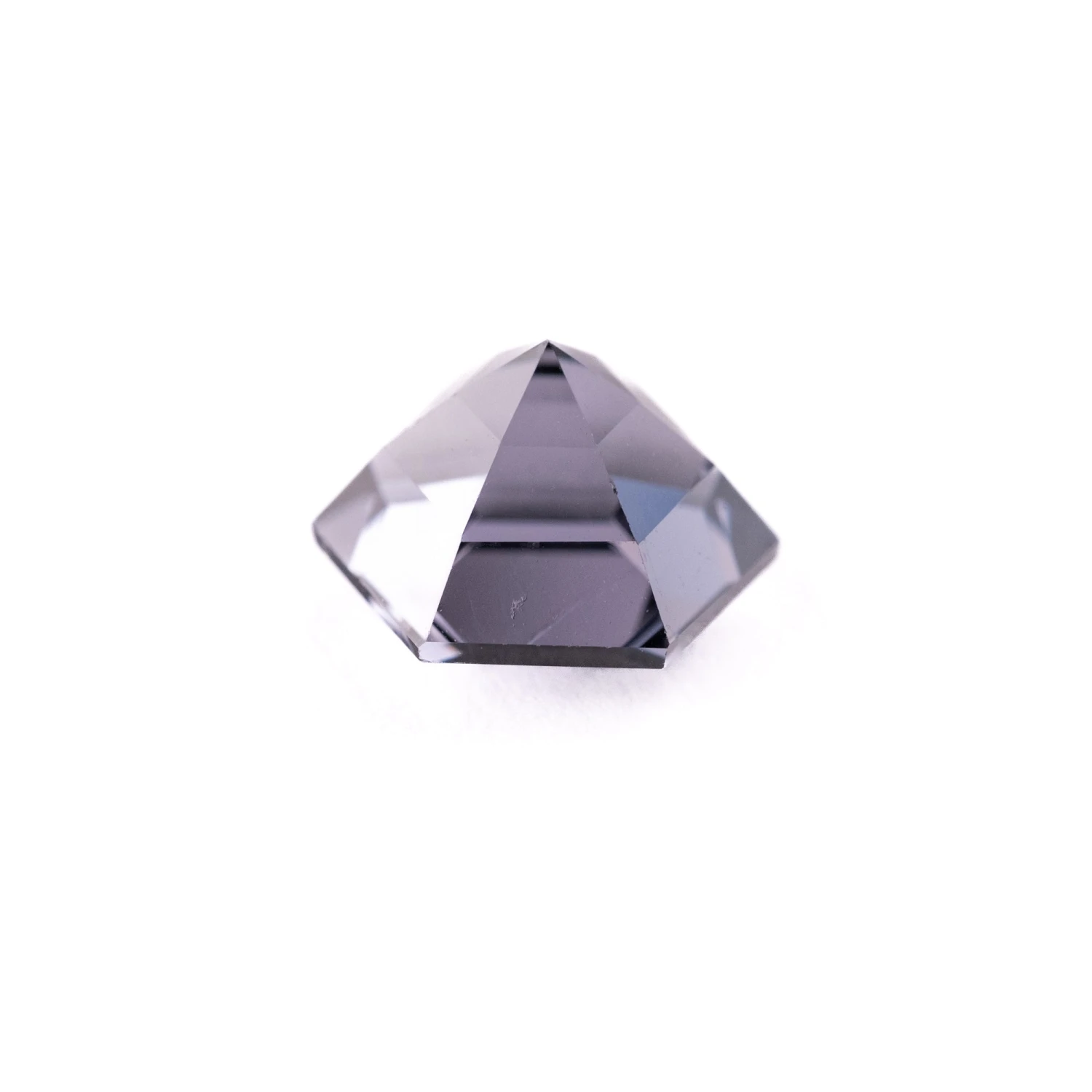 1.44 Carat Dark Grey Brilliant Cut Hexagon Spinel - Image 2
