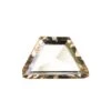 1.51 Carat Clear Champagne Toned Rose Cut Geometric Diamond