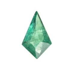 1.62 Carat Natural Green Kite Emerald