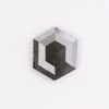 1.62 Carat Black Rose Cut Hexagon Diamond