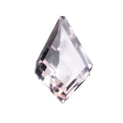 2.05 Carat Light Pink Brilliant Cut Kite Morganite