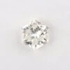 1.38 Carat White Hexagon Moissanite