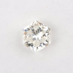 1.38 Carat White Hexagon Moissanite