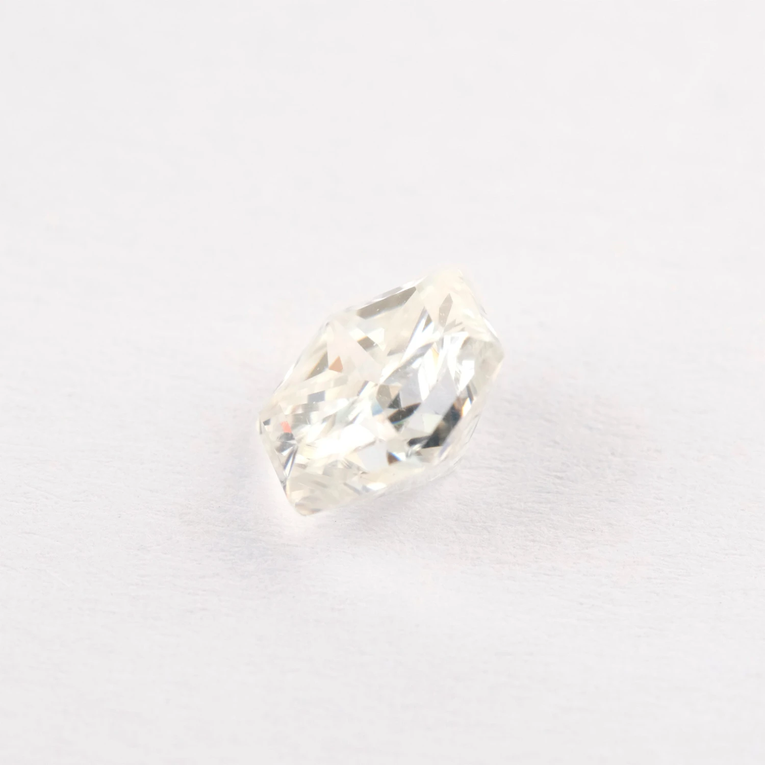 1.38 Carat White Hexagon Moissanite - Image 3
