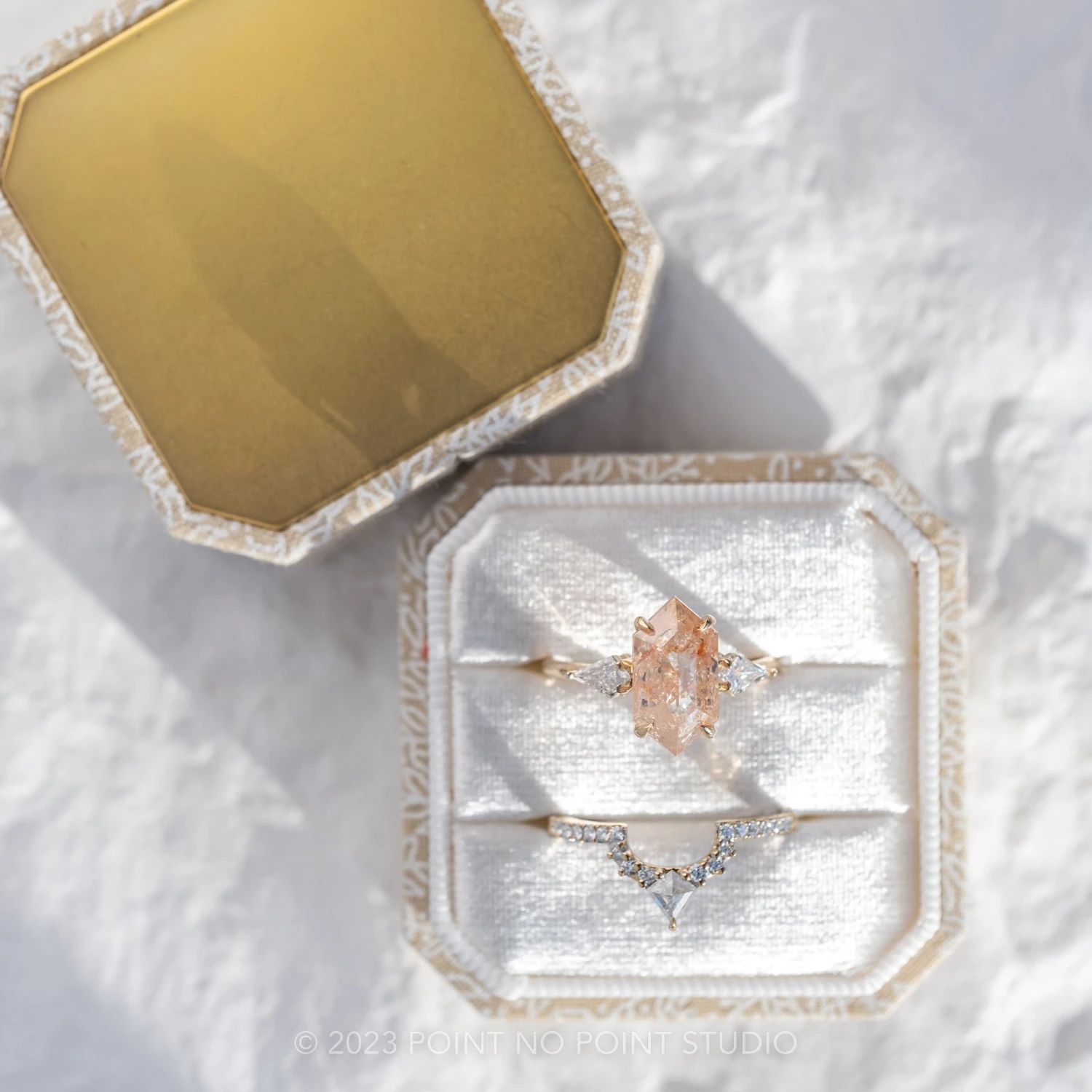 Engraved Double Slot Ring Boxes - Image 4