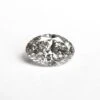 1.01 CARAT SALT AND PEPPER BRILLIANT CUT OVAL DIAMOND