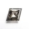 2.26 Carat Salt And Pepper Double Cut Lozenge Diamond