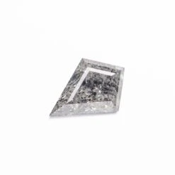 1.11 CARAT CANADIAN SALT AND PEPPER BRILLIANT CUT KITE DIAMOND