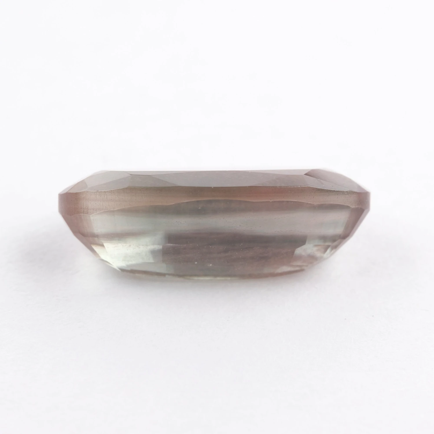 3.34 Carat Teal/Green With Orange Schiller Oval Sunstone - Image 3