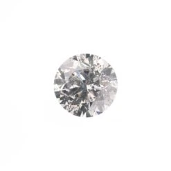 1.50 Carat Canadian Salt And Pepper Brilliant Cut Round Diamond