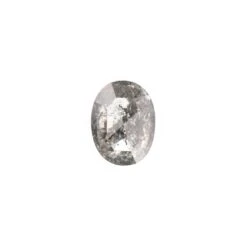 .69 Carat Canadian Salt And Pepper Double Cut Oval Diamond