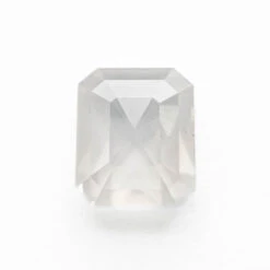 1.14 Carat Icy White Double Cut Emerald Diamond