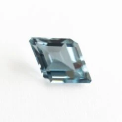 2.37 Carat Light Blue Step Cut Lozenge Aquamarine