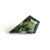 3.17 Carat Green Step Cut Kite Sapphire
