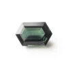 1.37 Carat Teal Step Cut Hexagon Sapphire